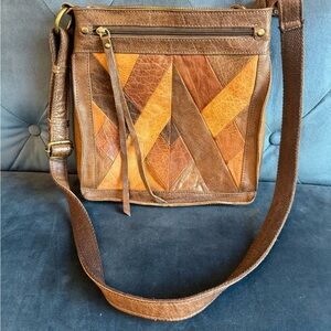 Lucky Brand Brown Leather Bag